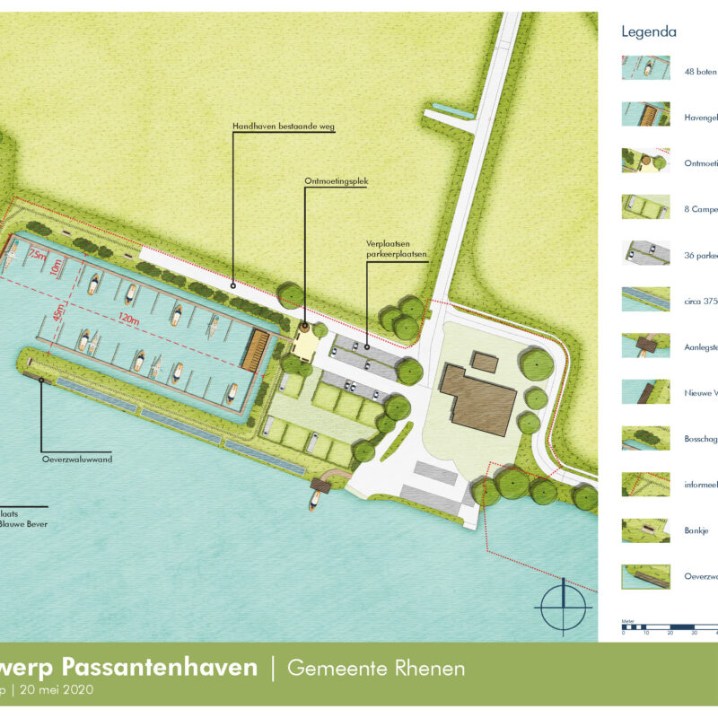 Buro SRO - Nieuws - Plan voor nieuwe passantenhaven in Rhenen