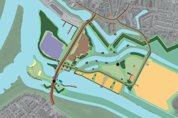 Buro SRO - Projecten - Doesburg - Gebiedsvisie De Blauwe Knoop