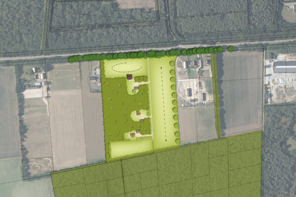 Schetsontwerp Landgoed Nieuw-Milligen