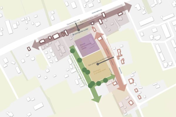 Uitgangspuntenkaart Hulshorst - Visie uitbreiding kleine kernen Nunspeet