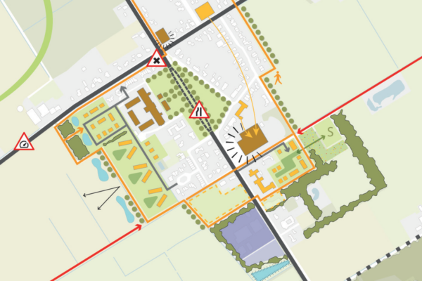 uitsnede dorpsvisie stevensbeek